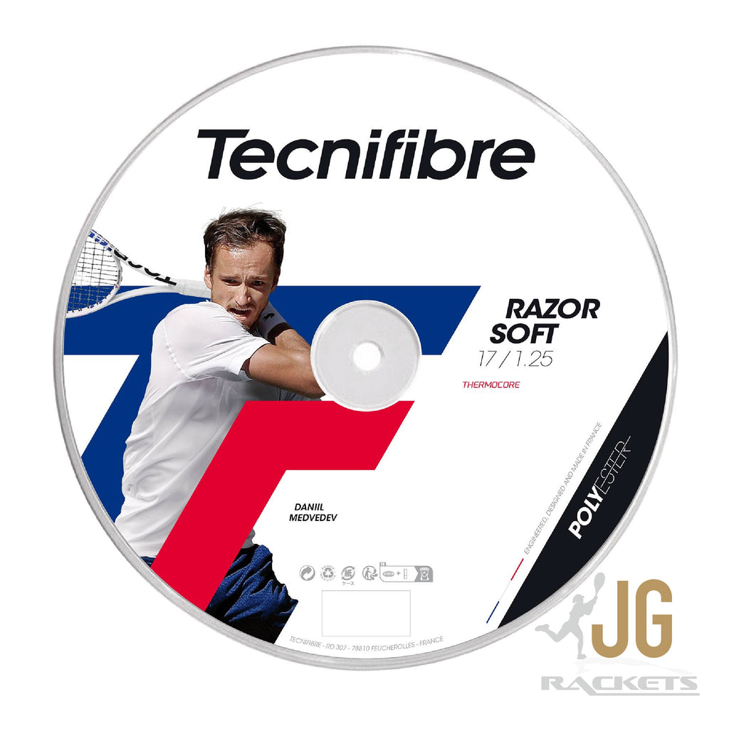 Tecnifibre Razor Soft Tennis String 1.25mm 200m Reel