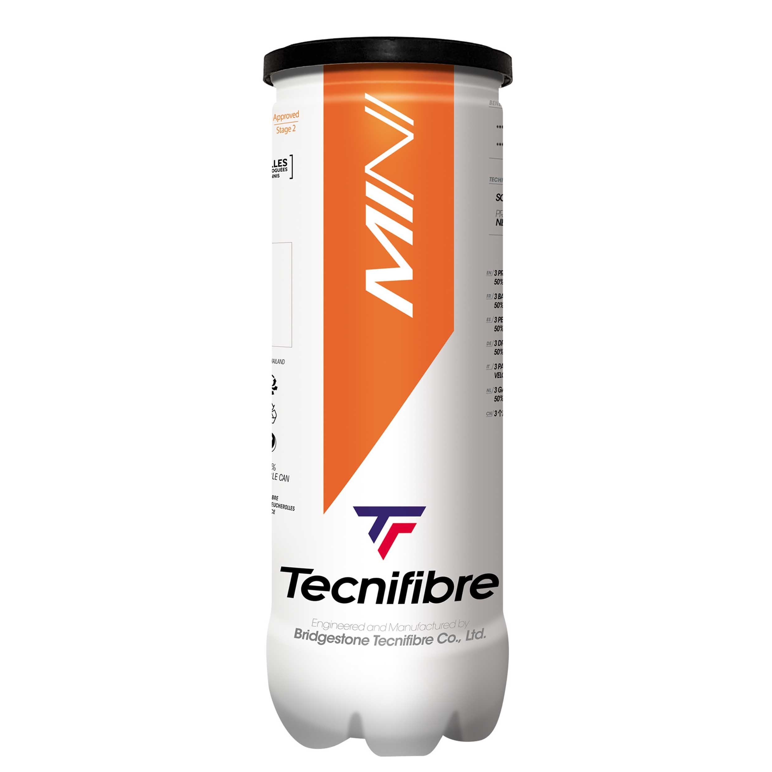 Tecnifibre Mini Orange Ball Tube